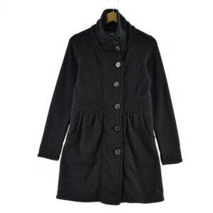 2013 Patagonia Quilt Insulated Long Coat Medium Black